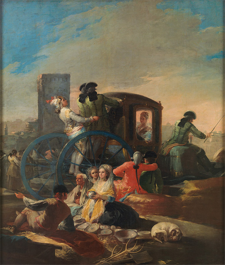 
      Francisco de Goya / 1746, Fuendetodos, Zaragoza – 1828, Bordeaux / The pottery vendor (El cacharrero) / 1778 / Oil on canvas / 259 x 220 cm / P780 / Collection: Museo Nacional del Prado
    